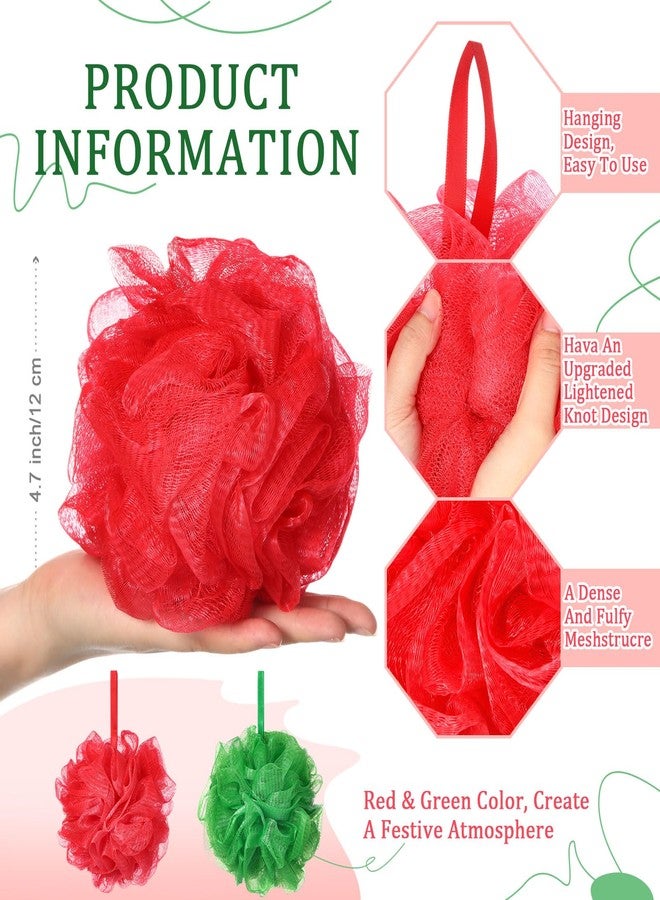 FuWeave مجموعة فوويف الشتوية للاستحمام، 24 قطعة، ليفة زرقاء لتقشير الجسم، إسفنجة استحمام، 50 غرام، كرات شبكية، مجموعة هدايا لحفلات استقبال المولود، مستلزمات استحمام للنساء والرجال - Image 2